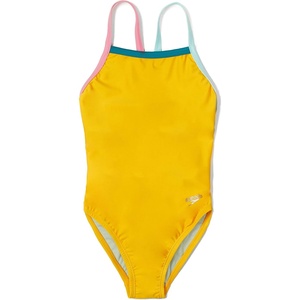 image:imageSpeedo Girls Swimsuit One Piece Thin StrapsRadiant Yellow