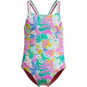 image:imageSpeedo Girls Swimsuit One Piece Thin StrapsSixties Garden