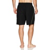 image:imageSpeedo Mens Swim Trunk Knee Length Marina Sport VolleyBlackGreen
