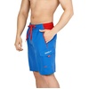 image:imageSpeedo Mens Swim Trunk Knee Length Marina Sport VolleyPalace BlueSpicy Orange