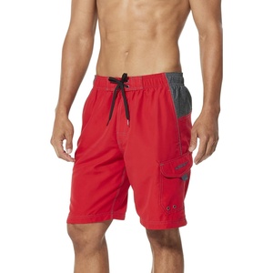image:imageSpeedo Mens Swim Trunk Knee Length Marina Sport VolleyAtomic RedHeather