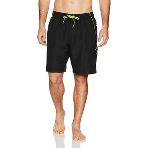 image:imageSpeedo Mens Swim Trunk Knee Length Marina Sport VolleyBlackGreen