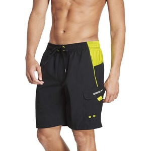 image:imageSpeedo Mens Swim Trunk Knee Length Marina Sport VolleyBlackYellow