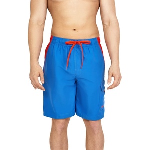 image:imageSpeedo Mens Swim Trunk Knee Length Marina Sport VolleyPalace BlueSpicy Orange