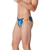 image:imageSpeedo Mens Swimsuit Brief Creora Highclo PrintedVibe Delphinium Blue