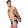image:imageSpeedo Mens Swimsuit Brief Eco Flex 2 Outseam BeachstarBlock Deep SapphireScreaming Green