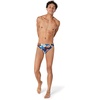 image:imageSpeedo Mens Swimsuit Brief Eco Flex 2 Outseam BeachstarFloatable Floral Peacoat