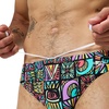image:imageSpeedo Mens Swimsuit Brief Eco Flex 2 Outseam BeachstarMilo Blocks