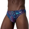 image:imageSpeedo Mens Swimsuit Brief Eco Flex 2 Outseam BeachstarThousand Meters Flare Pink