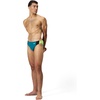 image:imageSpeedo Mens Swimsuit Brief Eco Flex 2 Outseam BeachstarVertical Swell Green