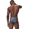 image:imageSpeedo Mens Swimsuit Brief Eco Flex 2 Outseam BeachstarWhale Whale Anthracite