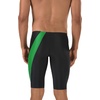 image:imageSpeedo Mens Swimsuit Jammer Powerflex Eco Revolve Splice Team ColorsSpeedo Green