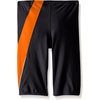 image:imageSpeedo Mens Swimsuit Jammer Powerflex Eco Revolve Splice Team ColorsSpeedo Orange
