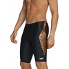 image:imageSpeedo Mens Swimsuit Jammer Powerflex Printed Team ColorsCoded Speedo Orange
