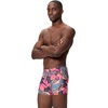 image:imageSpeedo Mens Swimsuit Square Leg Eco Flex BeachstarCut Flowers Grey Lead