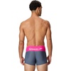 image:imageSpeedo Mens Swimsuit Square Leg Eco Flex BeachstarSplice Grey LeadTropical Coral