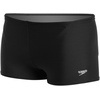 image:imageSpeedo Mens Swimsuit Square Leg Endurance SolidSpeedo Black
