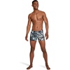 image:imageSpeedo Mens Swimsuit Square Leg SplicePalm BlackGrey