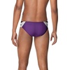 image:imageSpeedo UnisexAdult Swimsuit Brief Endurance Splice Team ColorsEdge BlackPurple