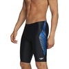 image:imageSpeedo Mens Swimsuit Jammer Powerflex Printed Team ColorsCoded Speedo Blue