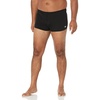 image:imageSpeedo Mens Swimsuit Square Leg Endurance SolidSpeedo Black
