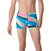 image:imageSpeedo Mens Swimsuit Square Leg PrintedDrift Acid Lime