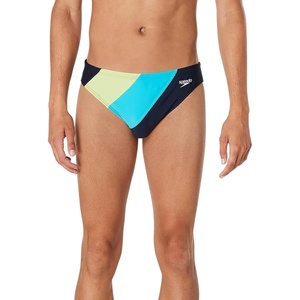image:imageSpeedo Mens Swimsuit Brief Eco Flex 2 Outseam BeachstarBlock Peacoat
