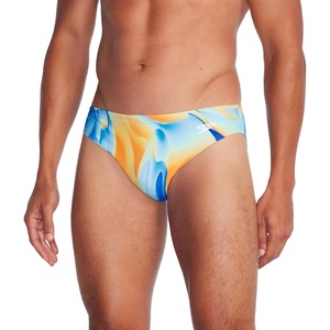 image:imageSpeedo Mens Swimsuit Brief Eco Flex 2 Outseam BeachstarShore Swirl