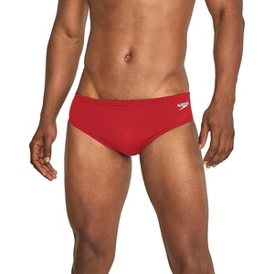 image:imageSpeedo Mens Swimsuit Brief Eco Prolt Solid AdultSolid Team Red