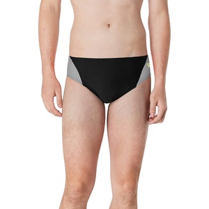 image:imageSpeedo Mens Swimsuit Brief Eco Prolt Solid AdultSplice Team Black