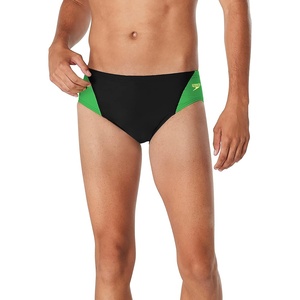 image:imageSpeedo Mens Swimsuit Brief Eco Prolt Solid AdultSplice Team Bright Green