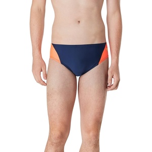 image:imageSpeedo Mens Swimsuit Brief Eco Prolt Solid AdultSplice Team NavyRed