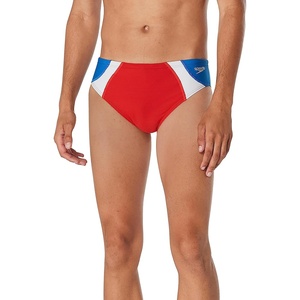 image:imageSpeedo Mens Swimsuit Brief Endurance The OneDual Block High Risk Red