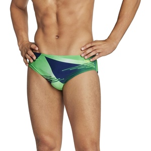 image:imageSpeedo Mens Swimsuit Brief ProLT Printed Team ColorsLane BlueGreen
