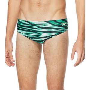 image:imageSpeedo Mens Swimsuit Brief ProLT Printed Team ColorsWave Speedo Green