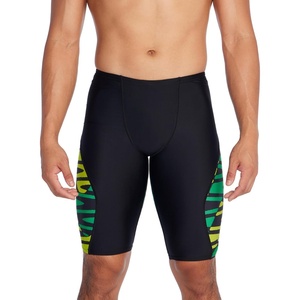 image:imageSpeedo Mens Swimsuit Jammer Eco ProLT Printed Team ColorsTeam Bright Green