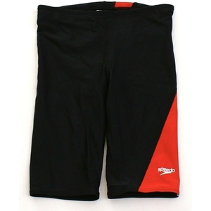 image:imageSpeedo Mens Swimsuit Jammer Powerflex Eco Revolve Splice Team ColorsRed
