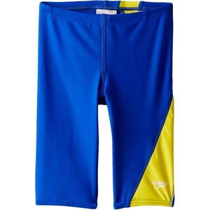 image:imageSpeedo Mens Swimsuit Jammer Powerflex Eco Revolve Splice Team ColorsSapphireGold