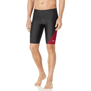 image:imageSpeedo Mens Swimsuit Jammer Powerflex Eco Revolve Splice Team ColorsSpeedo Maroon