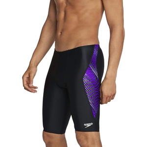 image:imageSpeedo Mens Swimsuit Jammer Powerflex Printed Team ColorsCoded Speedo Purple