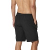 image:imageSpeedo Mens Swim Trunk Knee Length Volley Comfort Liner Solid20 Speedo Black