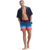 image:imageSpeedo Mens Swim Trunk Mid Length Redondo PrintedHorizon View Peacoat