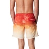 image:imageSpeedo Mens Swim Trunk Mid Length Redondo PrintedOmbre Molten Lava
