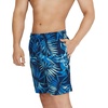 image:imageSpeedo Mens Swim Trunk Mid Length Redondo PrintedPalm Peacoat
