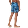 image:imageSpeedo Mens Swim Trunk Mid Length Redondo PrintedPalm Peacoat