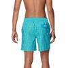 image:imageSpeedo Mens Swim Trunk Mid Length Redondo PrintedPuzzle Ocean Depths