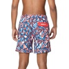 image:imageSpeedo Mens Swim Trunk Mid Length Redondo PrintedTriangle High Risk Red