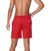 image:imageSpeedo Mens Swim Trunk Mid Length Redondo SolidHigh Risk Red