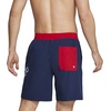 image:imageSpeedo Mens Swim Trunk Mid Length Redondo SolidRedWhiteBlue