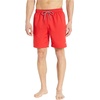 image:imageSpeedo Mens Swim Trunk Mid Length Redondo SolidSpeedo Red